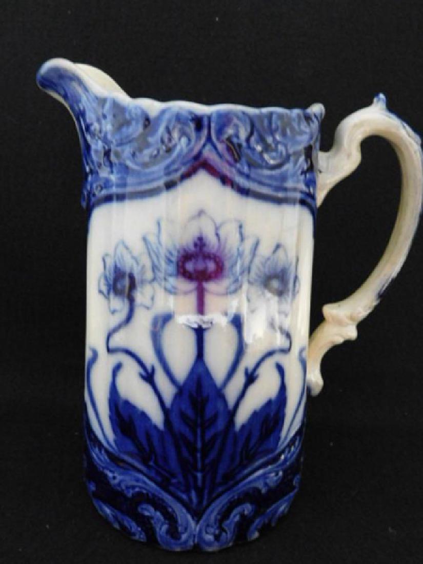 BLUE FLOWER: Thank you for attending HATMAN AUCTIONS! YES, WE SHIP! This is one of a series of auctions where we a very large collection of rare1802's Victorian Glassware, Primitives, Fenton, Hummels, Goebels, Ant