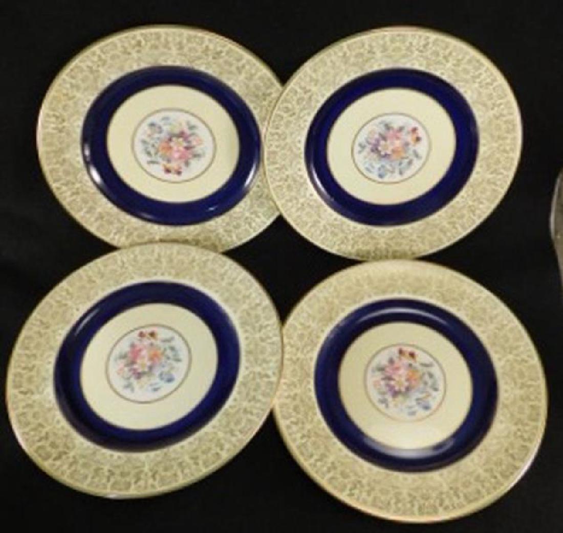 SCARCE PAREEK JOHNSON BROS ENGLAND SET OF 4 PLATES (1 of 3)