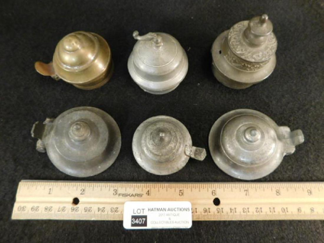 VICTORIAN SYRUP JUG LIDS ORNATE (1 of 2)