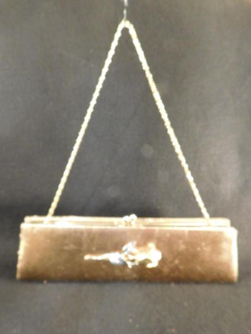 VINTAGE ROSE PURSE IRIS LANE: Thank you for attending HATMAN AUCTIONS! YES, WE SHIP! This is one of a series of auctions where we a very large collection of rare2025's Victorian Glassware, Primitives, Fenton, Hummels, Goebels, Ant