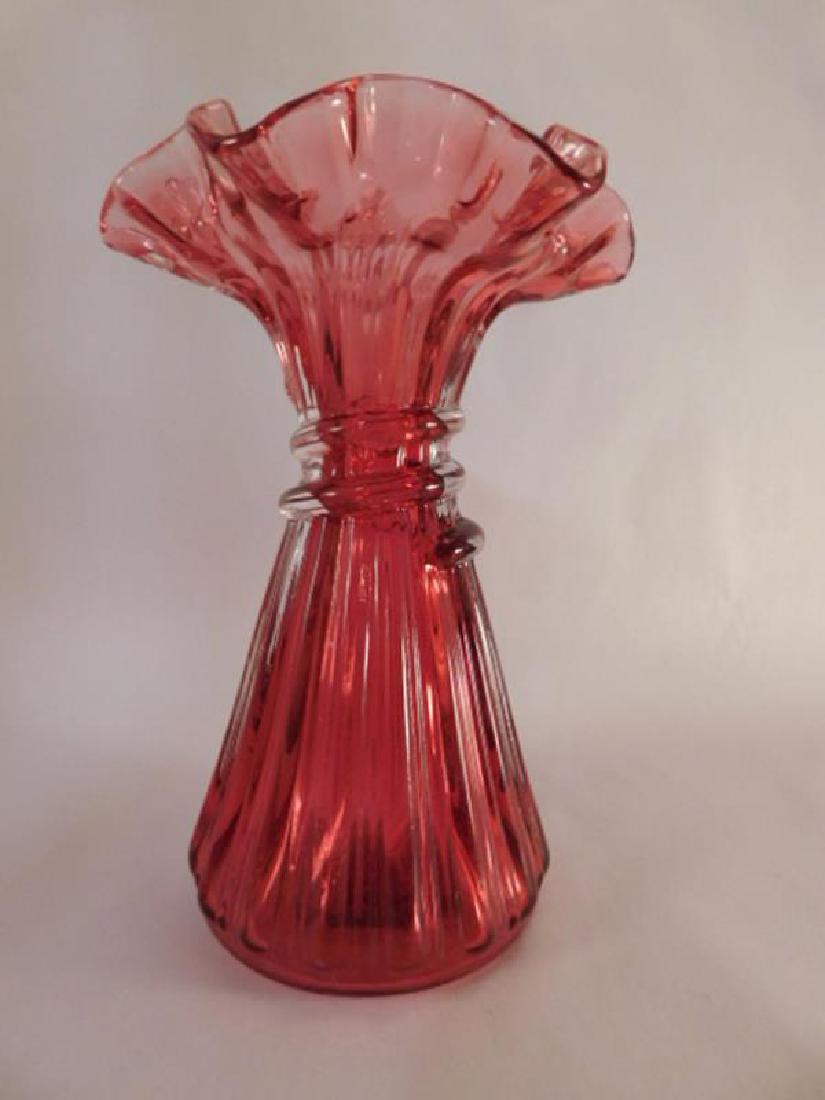 FENTON ART GLASS USA HANDPAINTED (1 of 3)