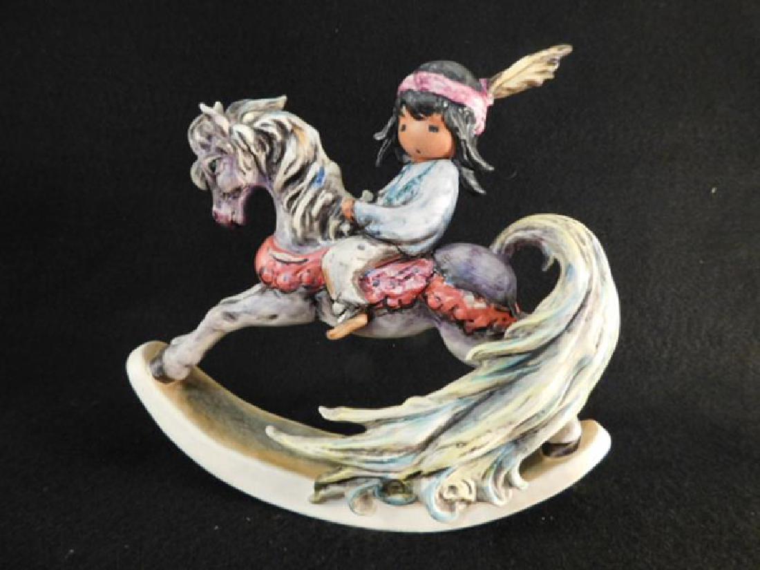 HUMMEL GOEBEL BERTA M.I FIGURINE BEAUTIFUL: Thank you for attending HATMAN AUCTIONS! YES, WE SHIP! This is one of a series of auctions where we a very large collection of rare2043's Victorian Glassware, Primitives, Fenton, Hummels, Goebels, Ant
