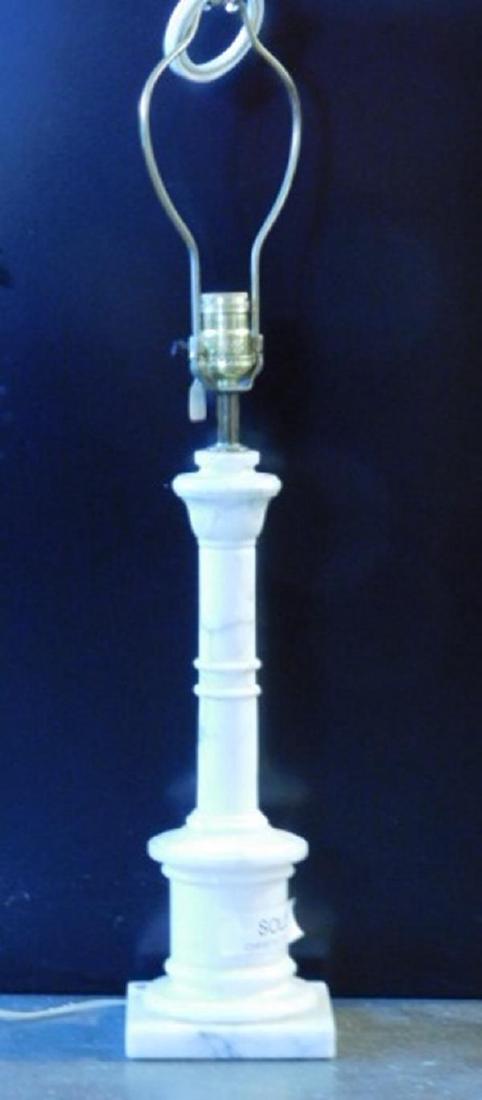 ITALIAN MARBLE LAMP VINTAGE (1 of 6)