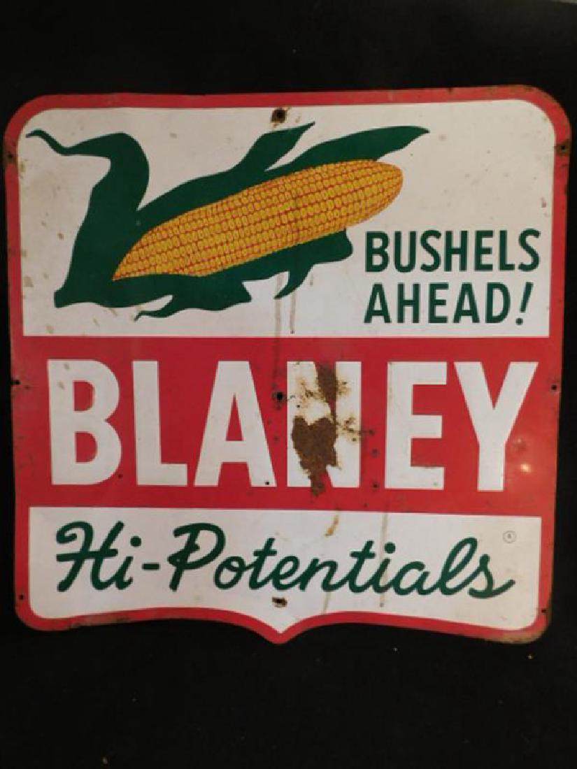 BLANEY HI-POTENTIALS CORN METAL SIGN ADVERTISING 20 (1 of 4)