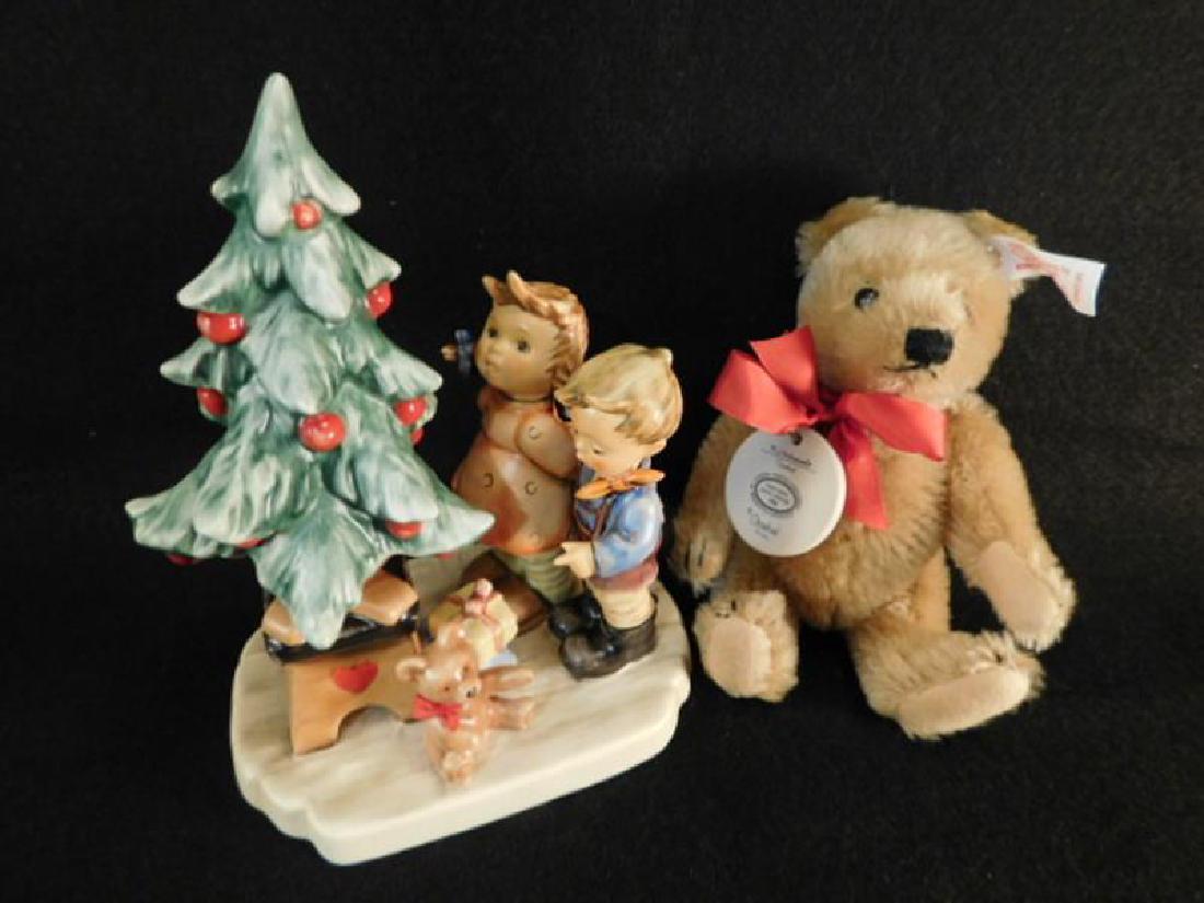 HUMMEL GOEBEL BERTA M.I  FIGURINE WITH BEAR (1 of 3)