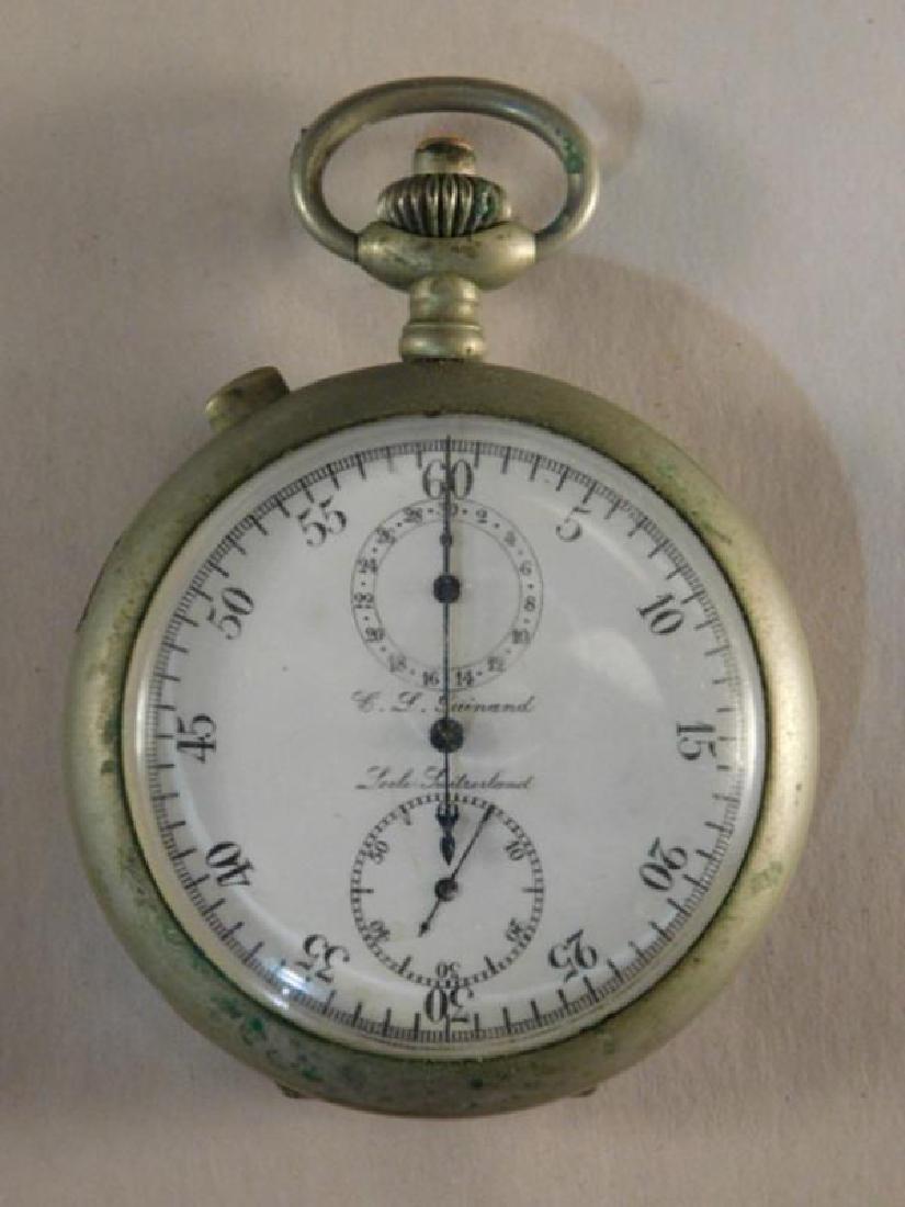 ANTIQUE POCKET WATCH SWITZERLAND: Thank you for attending HATMAN AUCTIONS! YES, WE SHIP! This is one of a series of auctions where we a very large collection of rare2186's Victorian Glassware, Primitives, Fenton, Hummels, Goebels, Ant