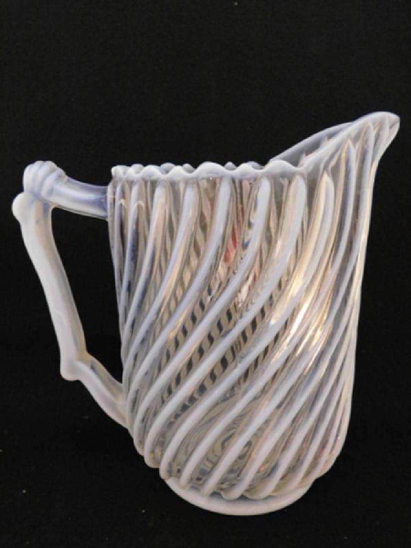 GONTERMAN SWIRL PITCHER EAPG VICTORIAN GLASS 1800'S (1 of 3)