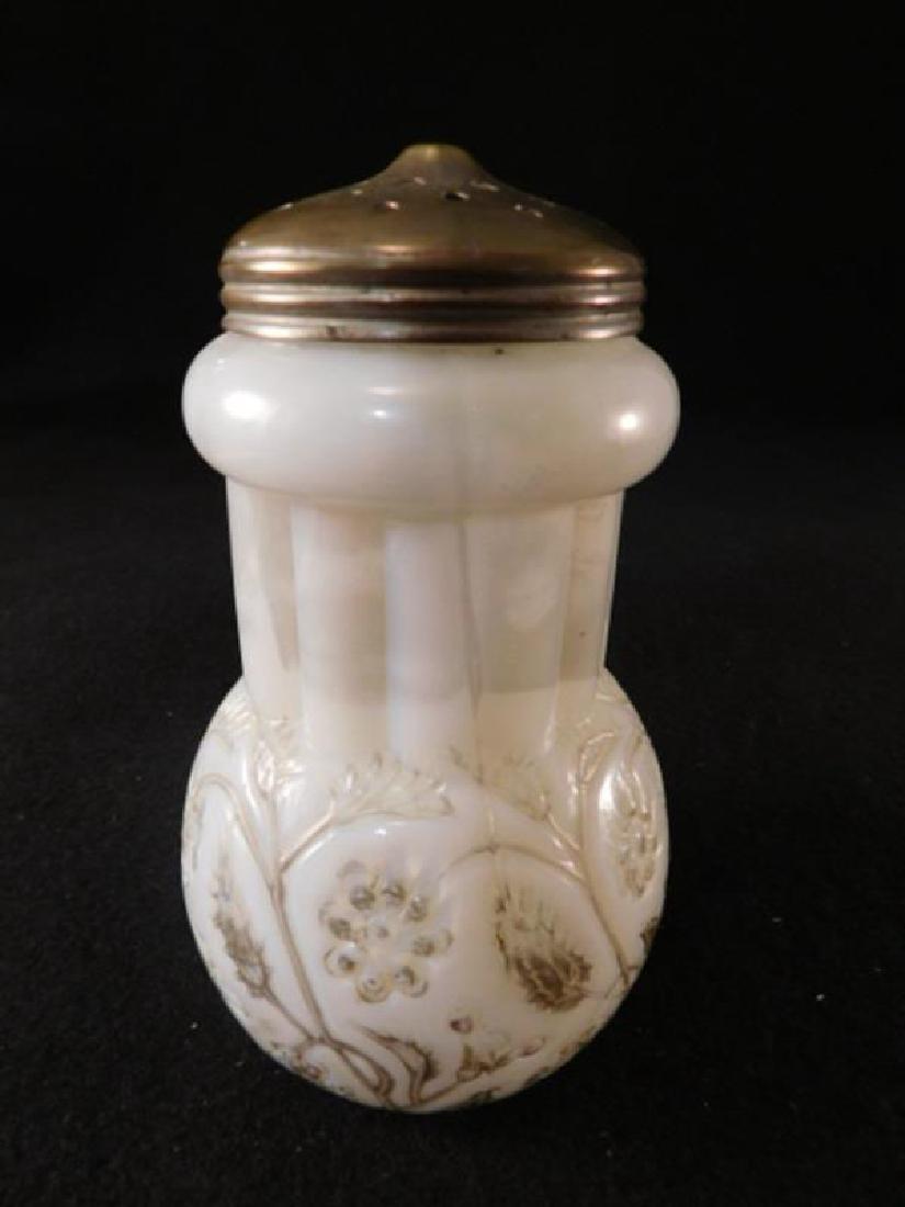PB RARE 1889 FIndlay Onyx sugar muffineer Shaker 1889 (1 of 4)