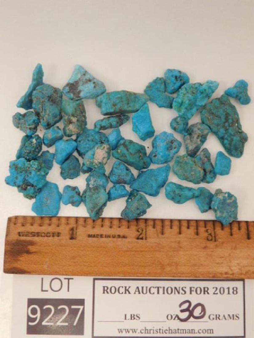 ROUGH TURQUOISE ROCK STONE LAPIDARY SPECIMEN (Yes, we (1 of 2)