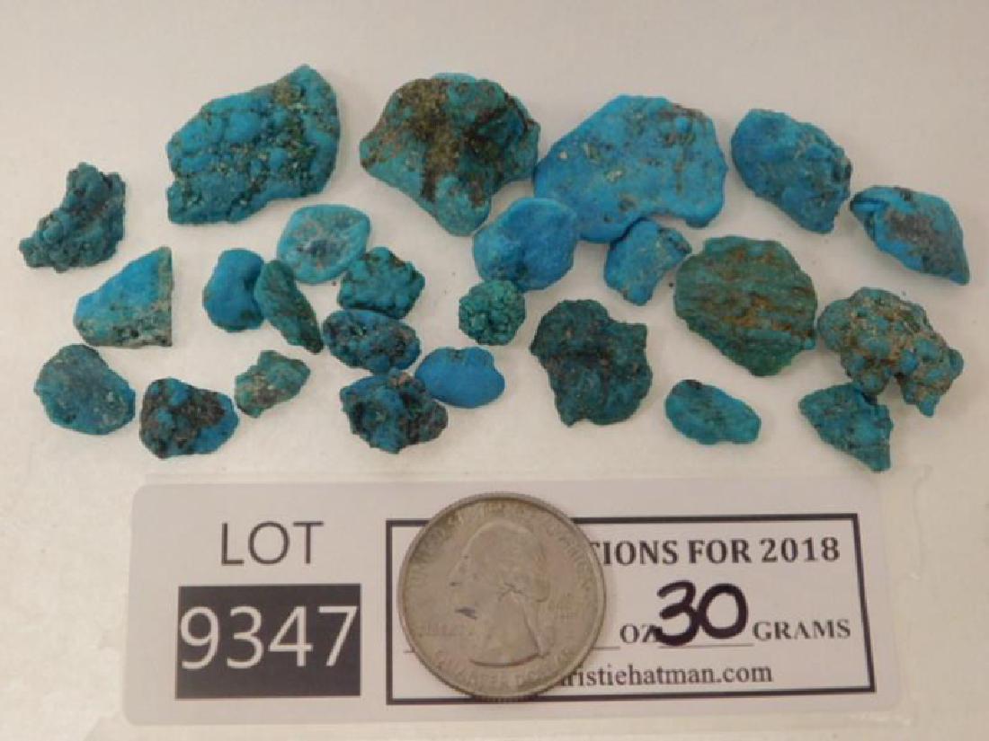 ROUGH TURQUOISE ROCK STONE LAPIDARY SPECIMEN (Yes, we (1 of 1)