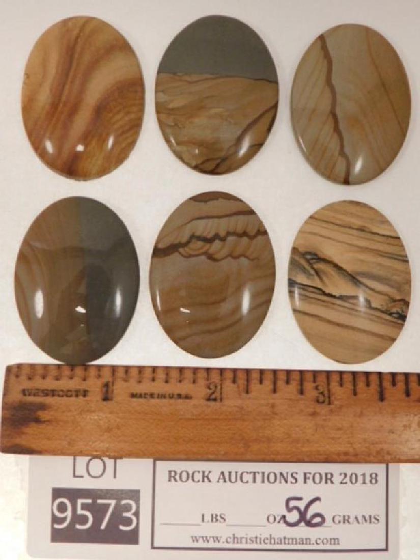 ASSORTED CABOCHONS ROCK STONE LAPIDARY SPECIMEN (Yes, (1 of 2)