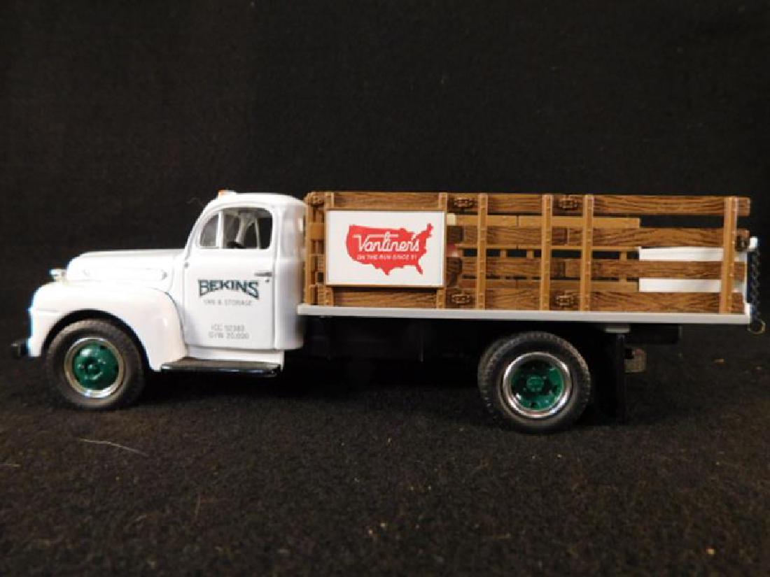 NIB FIRST GEAR BENKINS 1951 FORD F-6 FULL RACK STAKE: Thank you for attending HATMAN AUCTIONS! This auctions consists of several lots of antiques, advertising, ephemera, rare rocks, Fenton, Hummel, Disney and other collectibles. Please see photos for mea