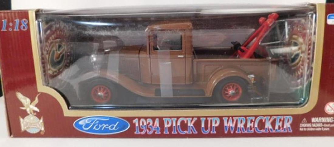 1934 FORD PICKUP WRECKER DIE CAST TRUCK ANTIQUES AND: 1934 FORD PICKUP WRECKER DIE CAST TRUCK ANTIQUES AND COLLECTIBLES (YES, WE SHIP!)
