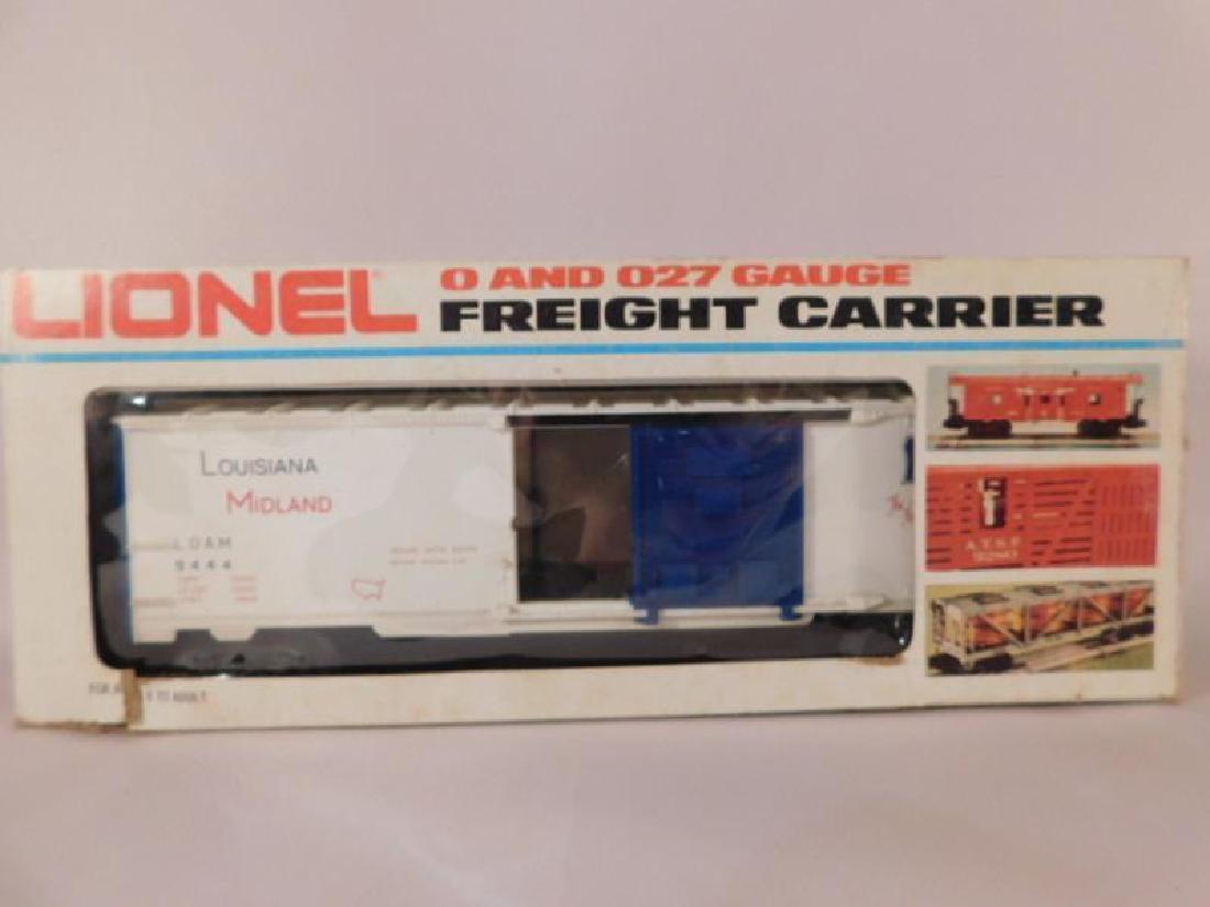 LIONEL TRAIN 0 AND O27 GAUGE FREIGHT CARRIER LOUSIANA: LIONEL TRAIN 0 AND O27 GAUGE FREIGHT CARRIER LOUSIANA MIDLAND ANTIQUES AND COLLECTIBLES (YES, WE SHIP!)