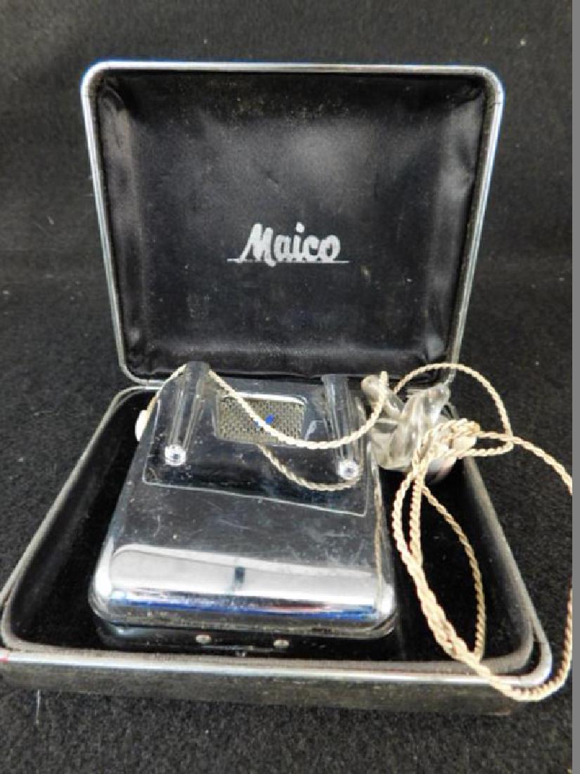 RARE EARLY HEARING AID ELECTRONIC MAICO GADGET: RARE EARLY HEARING AID ELECTRONIC MAICO GADGET