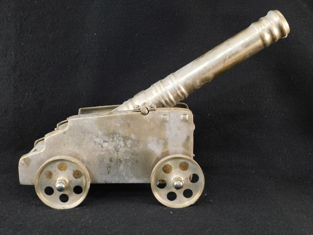BRASS LARGE CANNON TOY (1 of 3)