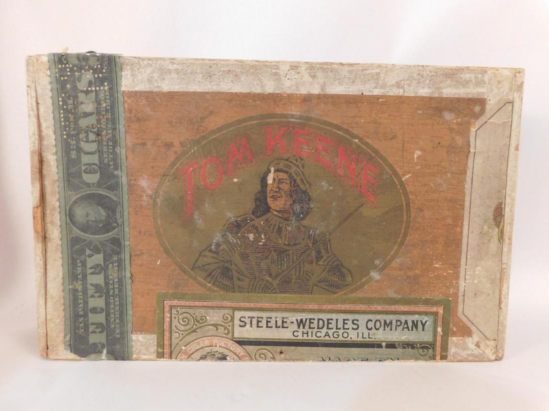 ANTIQUE BONDY AND LEDERER CIGAR BOX (YES, WE SHIP!): ANTIQUE BONDY AND LEDERER CIGAR BOX (YES, WE SHIP!)