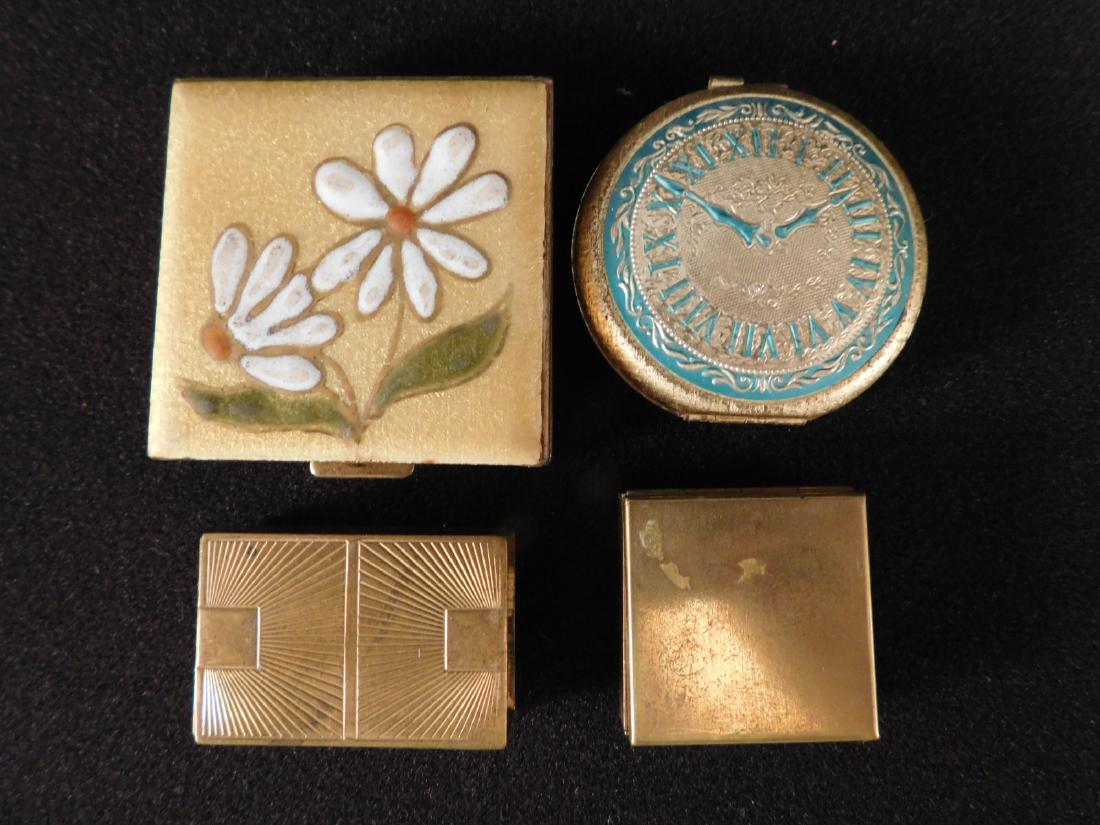 WOMEN'S COMPACT LOT VINTAGE ANTIQUE: WOMEN'S COMPACT LOT VINTAGE ANTIQUE