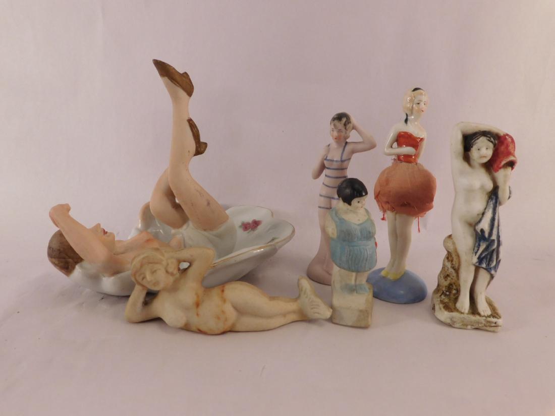 LOT IF BISQUE BATHING BEAUTIES BEAUTY    VINTAGE (1 of 11)