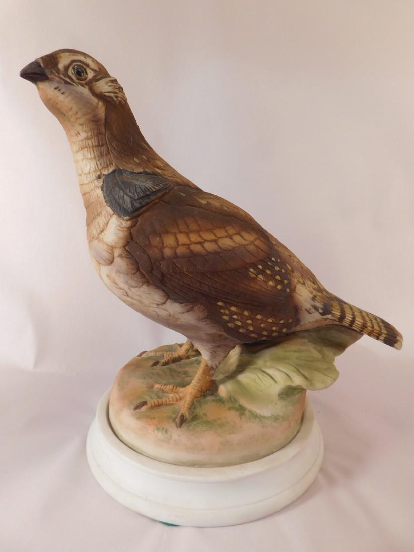 RUFFED GROUSE BY ANDREA BY SADEK HAND MADE AND HAND: RUFFED GROUSE BY ANDREA BY SADEK HAND MADE AND HAND PAINTED FIGURINE (YES, WE SHIP!)