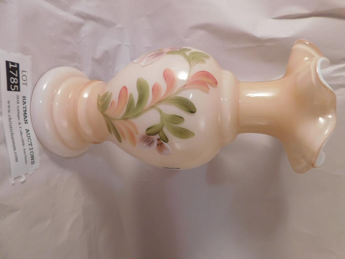 FENTON ART GLASS USA HANDPAINTED VASE (YES, WE SHIP!) (1 of 4)