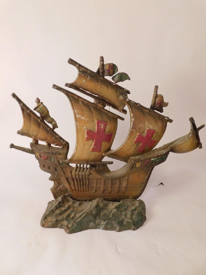 CAST IRON SHIP DOOR STOP (1 of 2)