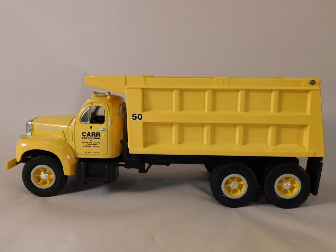 1960 MODEL B-61 MACK DUMP TRUCK DIECAST (1 of 2)