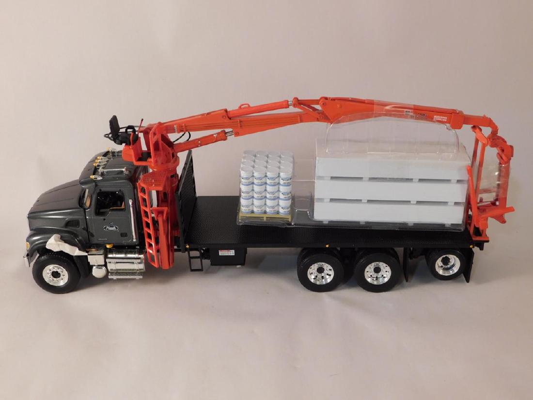 MACK GRANITE MATERIAL HANDLER DIECAST METAL REPLICA: MACK GRANITE MATERIAL HANDLER DIECAST METAL REPLICA