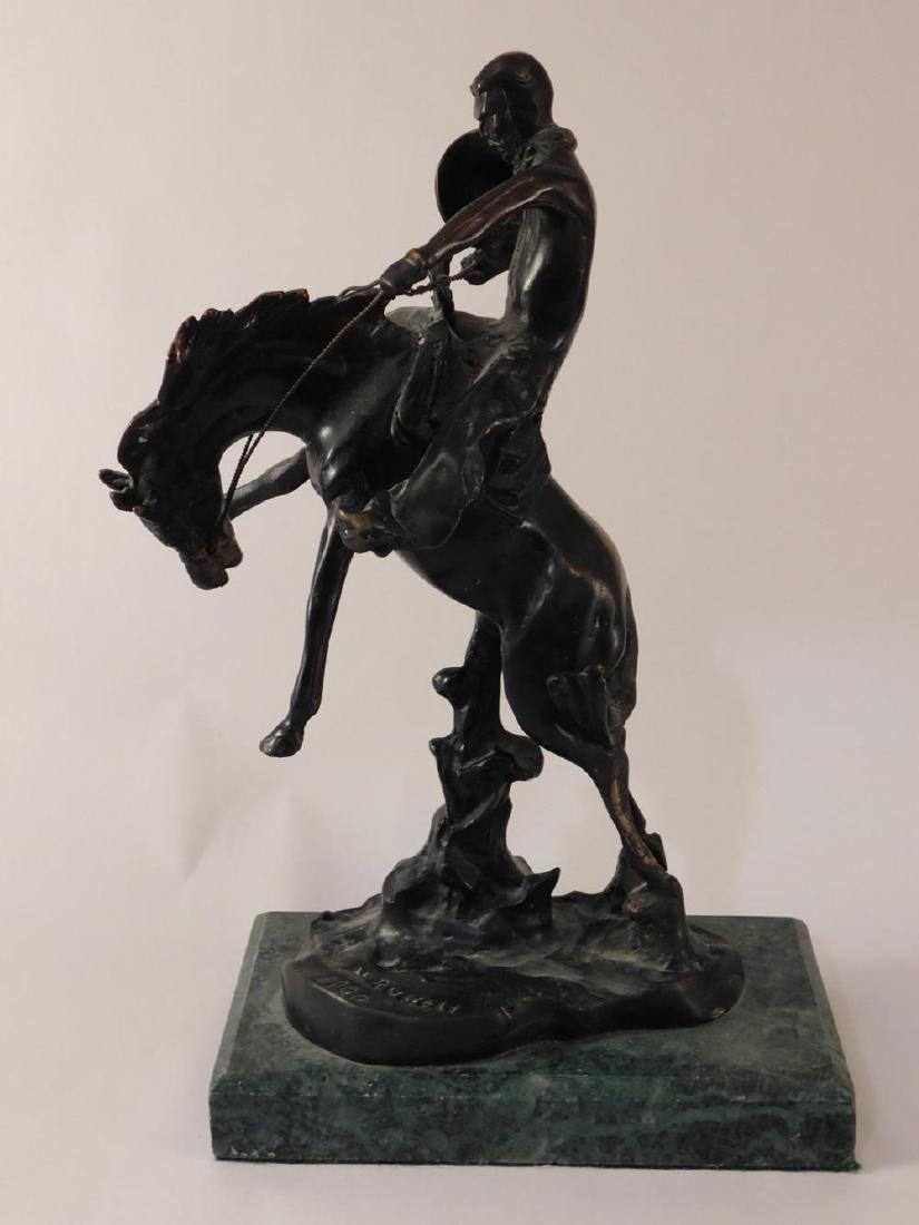 CHARLES RUSSELL BRONZE STATUE (1 of 3)