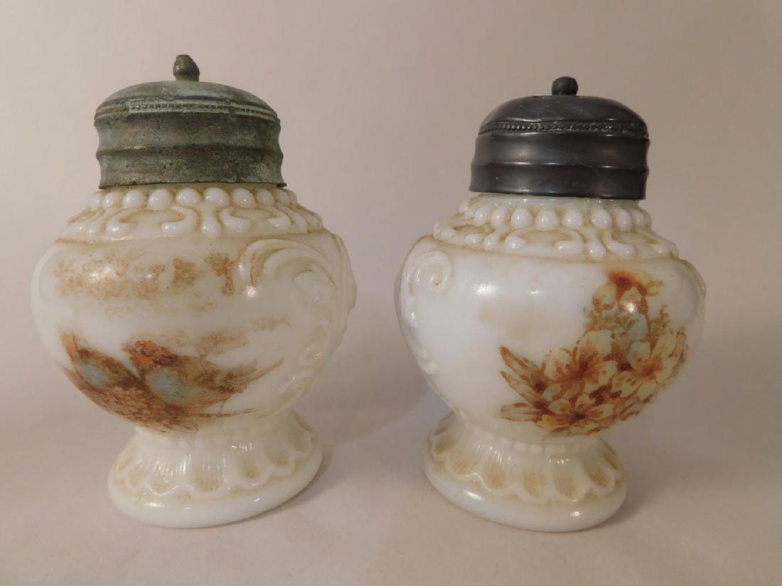 SALT AND PEPPER SHAKER 1800'S ANTIQUE VINTAGE: SALT AND PEPPER SHAKER 1800'S ANTIQUE VINTAGE COLLECTIBLE