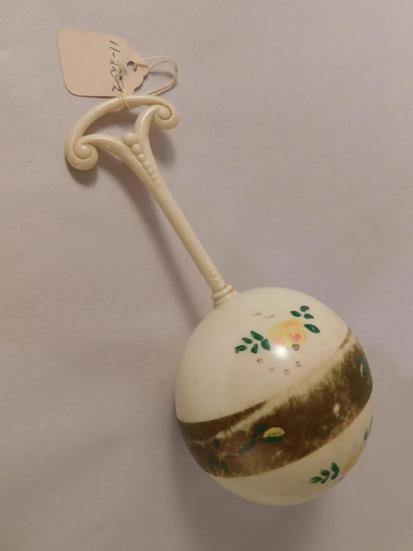RATTLER VINTAGE ANTIQUE BABY RATTLE