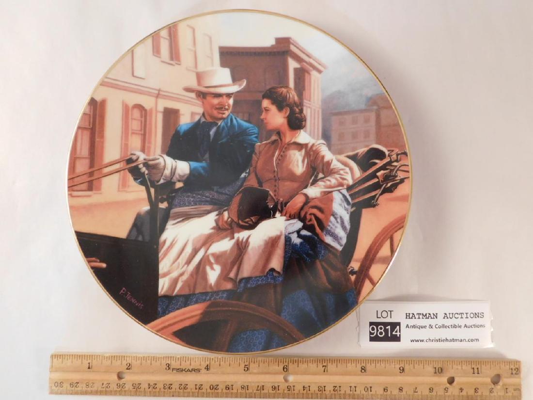 W.S GEORGE THE BUGGY RIDE GONE WITH THE WIND SERIES: W.S GEORGE THE BUGGY RIDE GONE WITH THE WIND SERIES COLLECTIBLE COLLECTOR PLATE