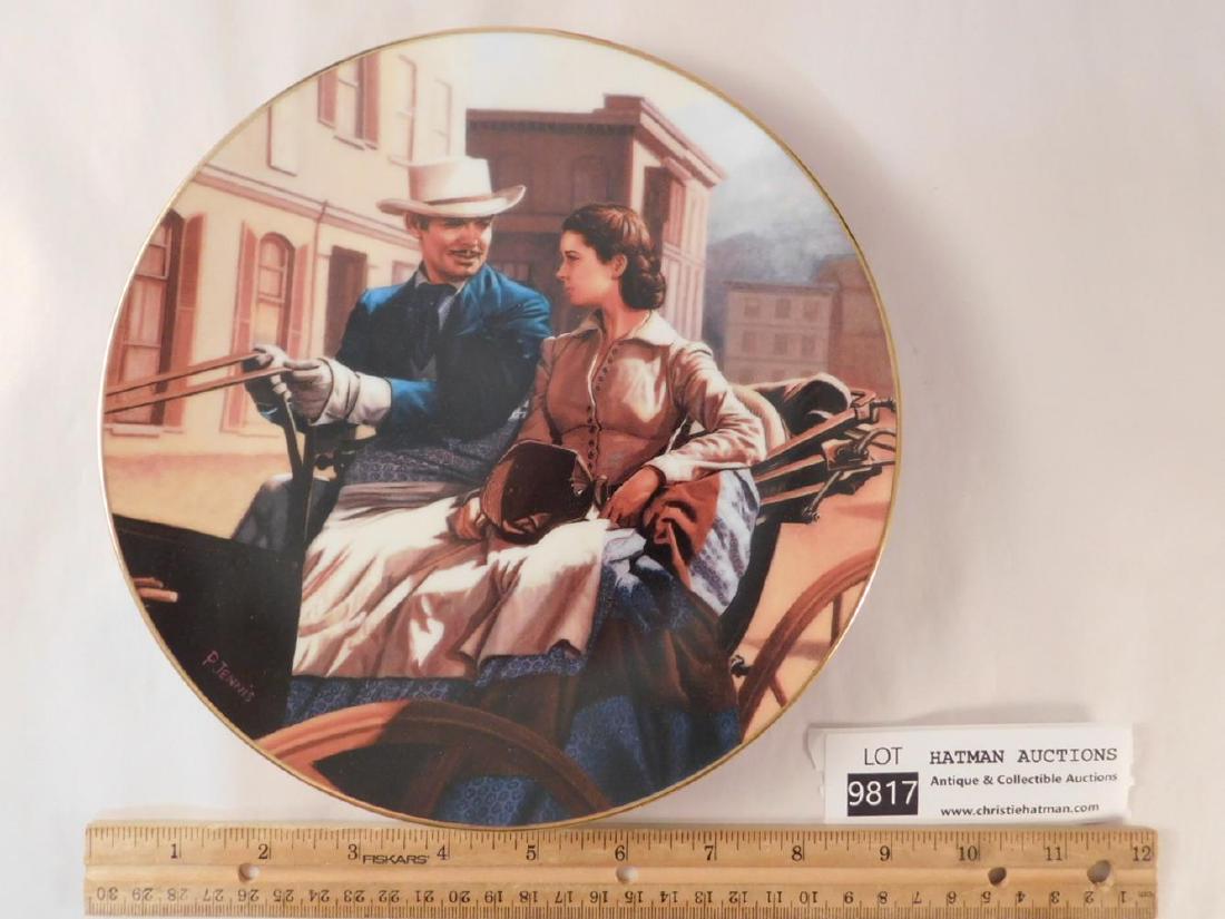 W.S GEORGE THE BUGGY RIDE GONE WITH THE WIND SERIES: W.S GEORGE THE BUGGY RIDE GONE WITH THE WIND SERIES COLLECTIBLE COLLECTOR PLATE