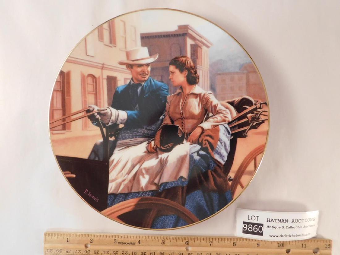 W.S GEORGE THE BUGGY RIDE GONE WITH THE WIND SERIES: W.S GEORGE THE BUGGY RIDE GONE WITH THE WIND SERIES COLLECTIBLE COLLECTOR PLATE