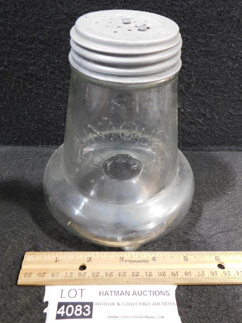 VINTAGE UNIQUE FLY TRAP GLASS: VINTAGE UNIQUE FLY TRAP GLASS