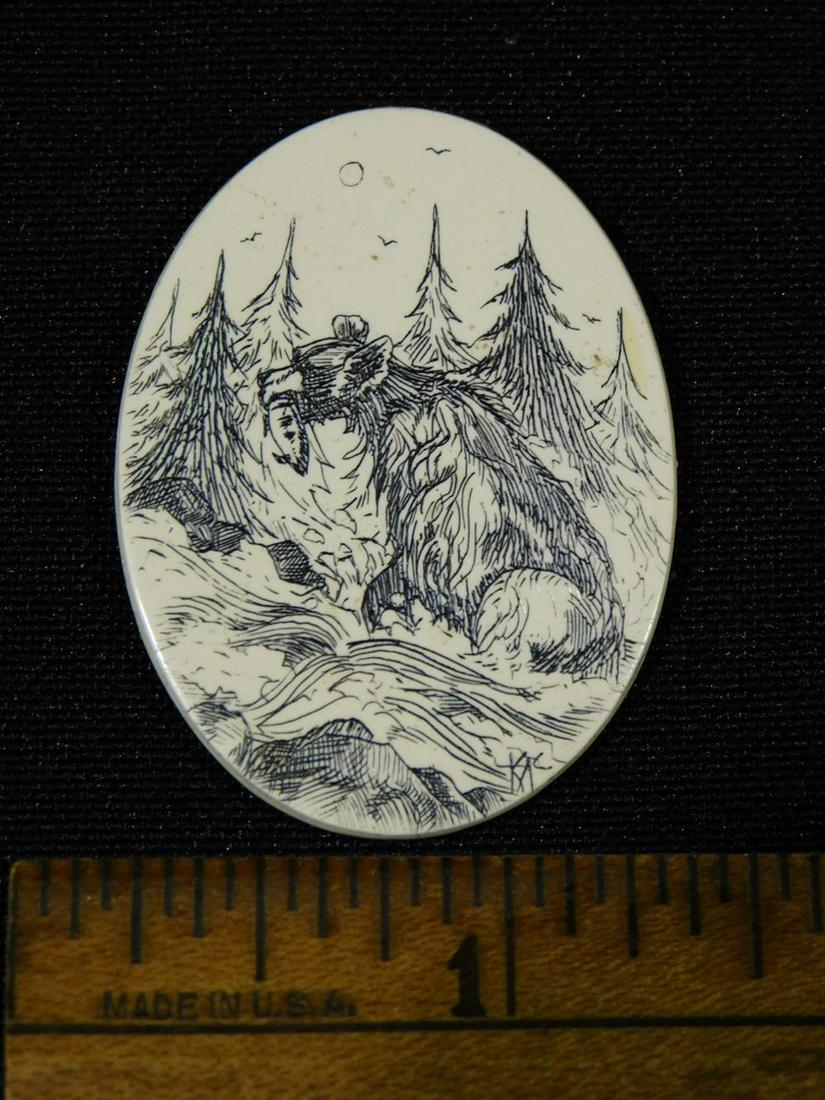 SCHRIMSAW CABOCHON: SCHRIMSAW CABOCHON