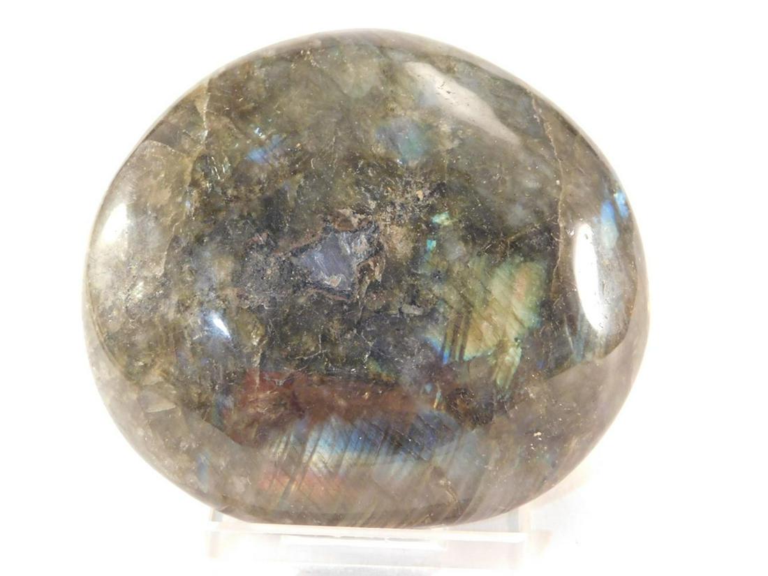 LABRADORITE ROCK STONE LAPIDARY SPECIMEN: LABRADORITE ROCK STONE LAPIDARY SPECIMEN