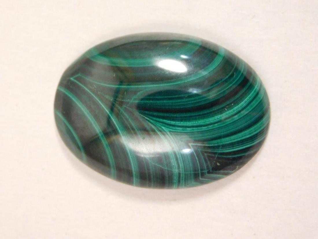 MALACHITE CABOCHON ROCK STONE LAPIDARY SPECIMEN: MALACHITE CABOCHON ROCK STONE LAPIDARY SPECIMEN