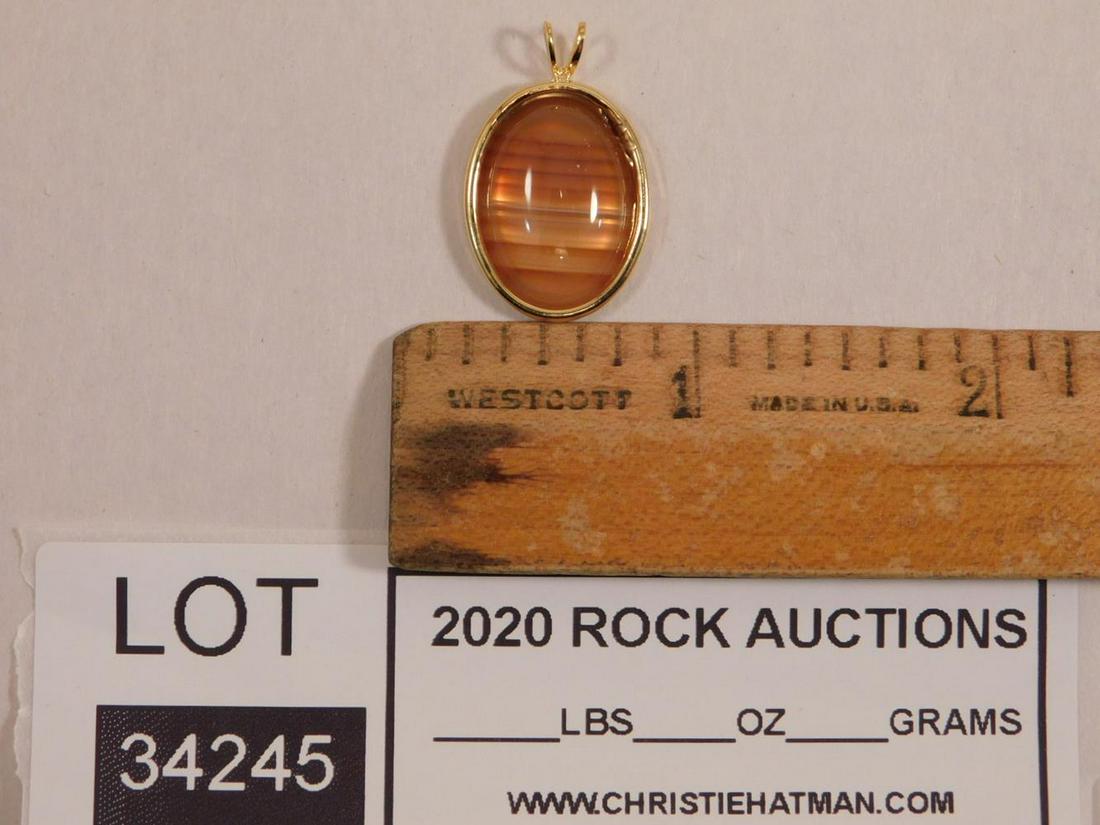 CARNELIAN AGATE CABOCHON PENDANT ROCK STONE LAPIDARY: CABOCHON PENDANT ROCK STONE LAPIDARY SPECIMEN