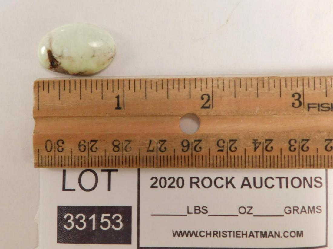 LEMON CHRYSOPRASE CABOCHON ROCK STONE LAPIDARY SPECIMEN: LEMON CHRYSOPRASE CABOCHON ROCK STONE LAPIDARY SPECIMEN