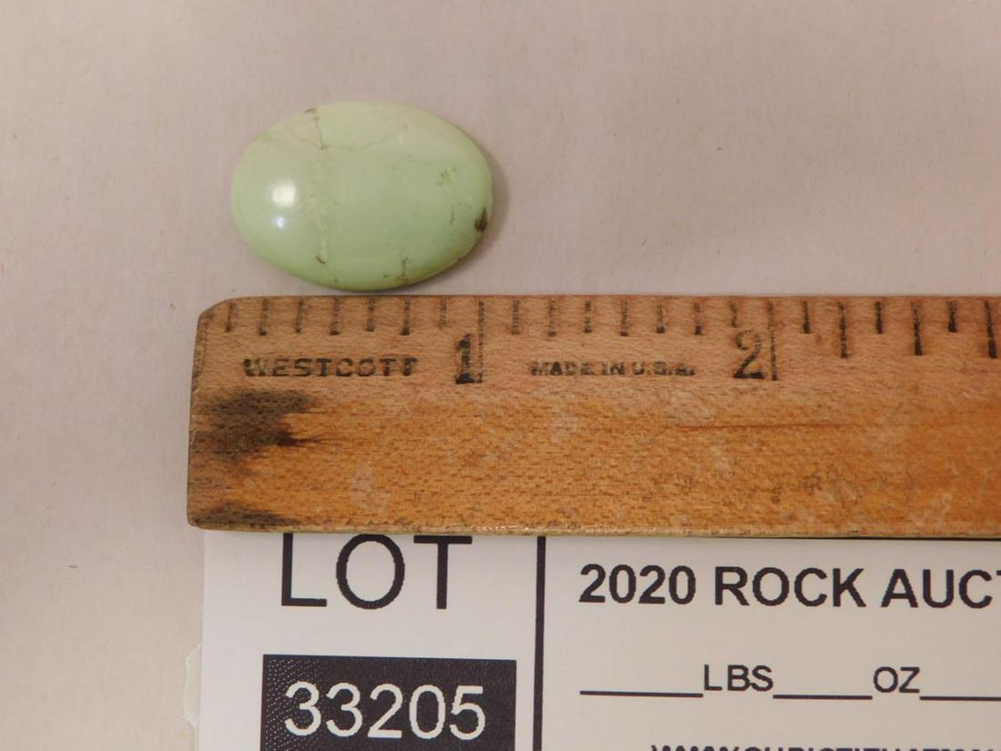 LEMON CHRYSOPRASE CABOCHON ROCK STONE LAPIDARY SPECIMEN: LEMON CHRYSOPRASE CABOCHON ROCK STONE LAPIDARY SPECIMEN