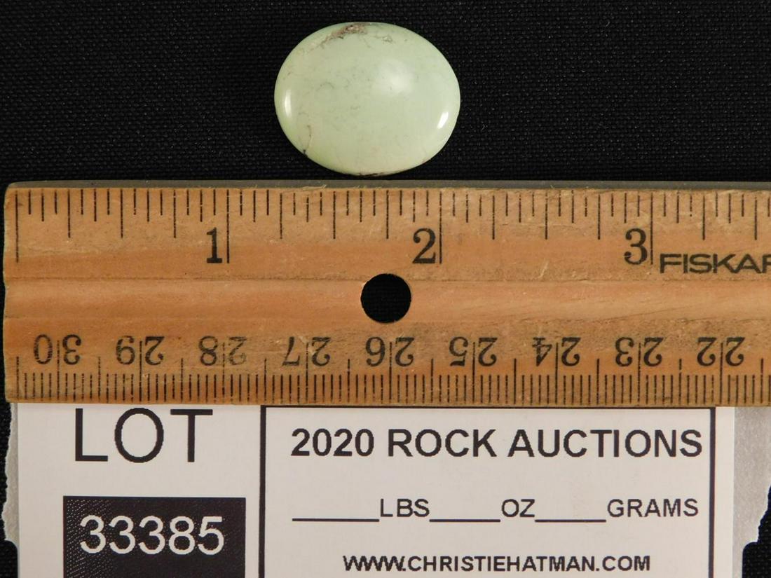 LEMON CHRYSOPRASE CABOCHON ROCK STONE LAPIDARY SPECIMEN: LEMON CHRYSOPRASE CABOCHON ROCK STONE LAPIDARY SPECIMEN