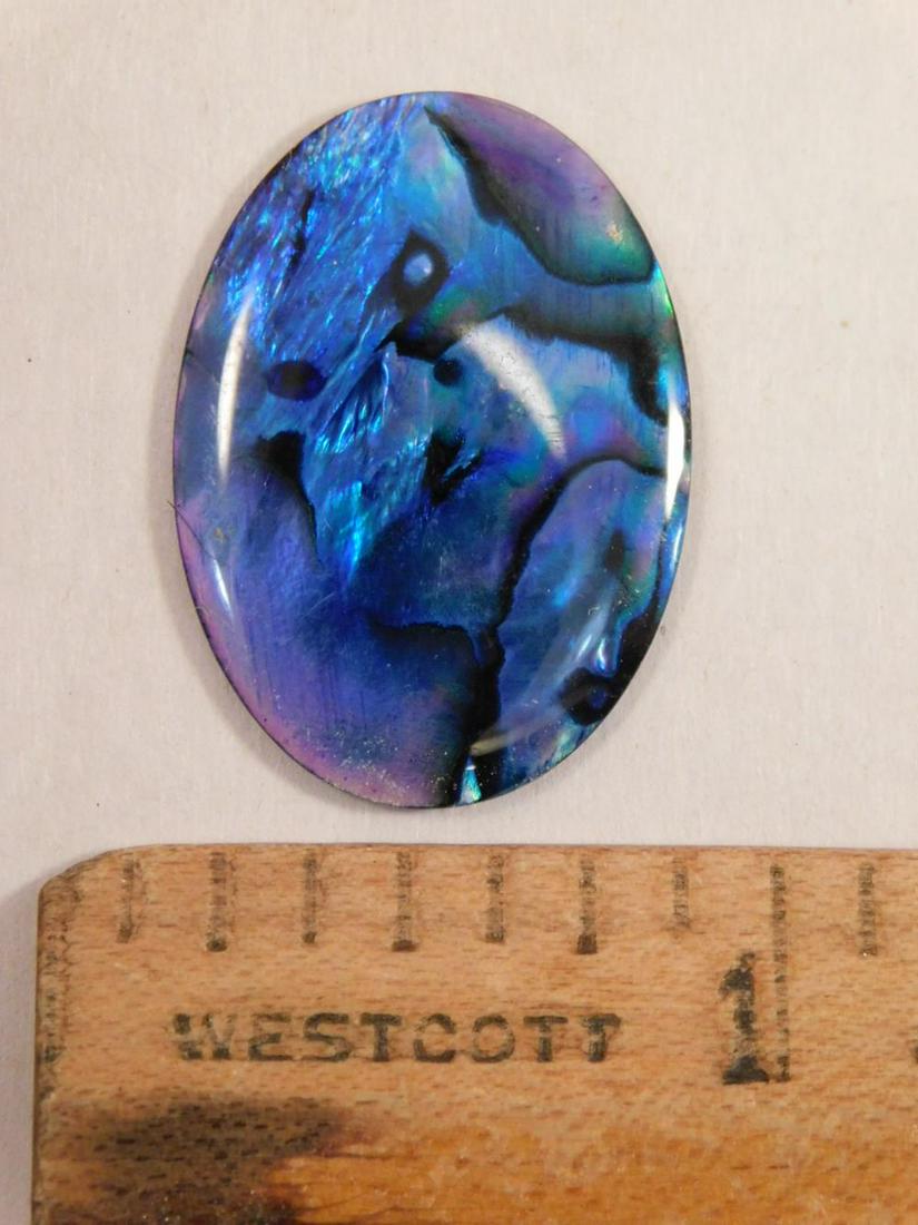 ABALONE SHELL CABOCHONS: ABALONE SHELL CABOCHONS