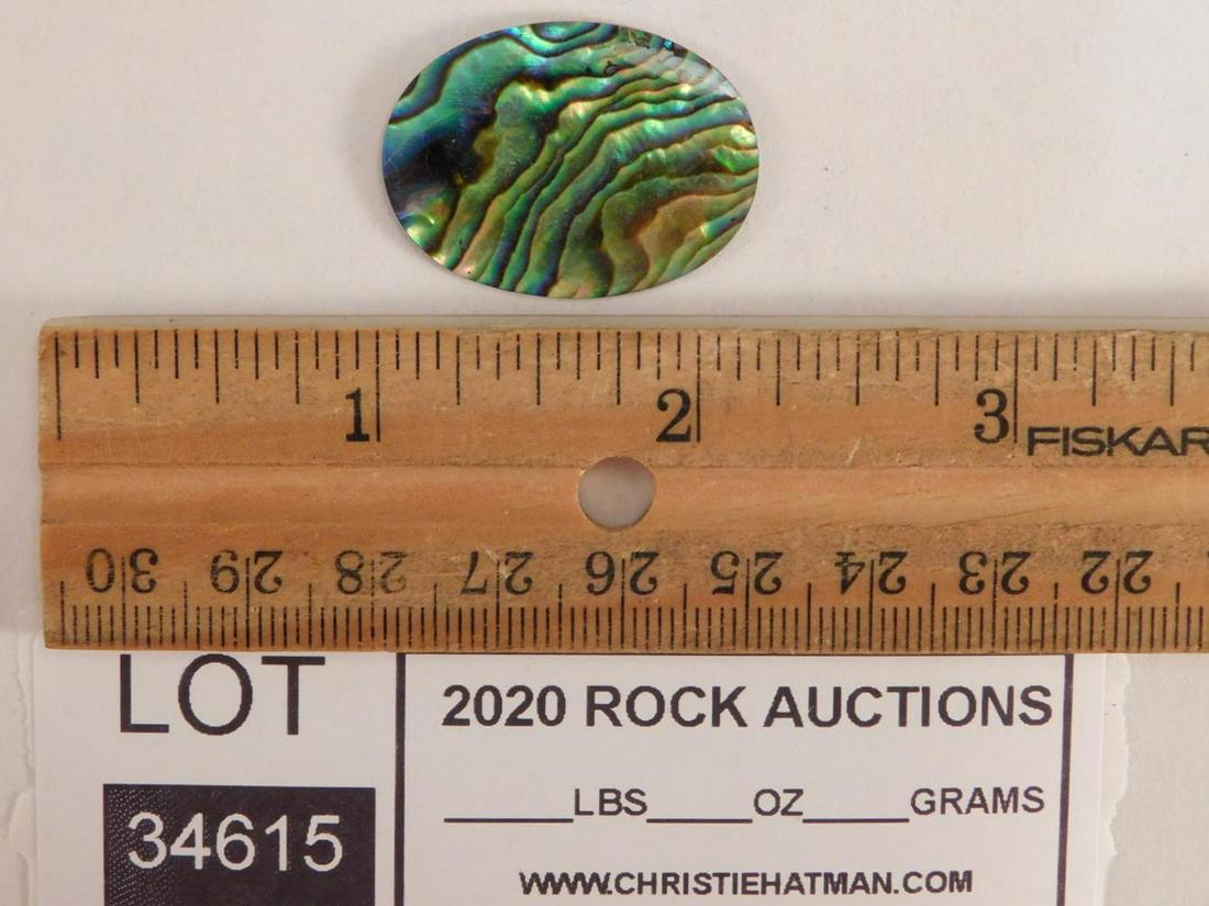 ABALONE SHELL CABOCHONS: ABALONE SHELL CABOCHONS