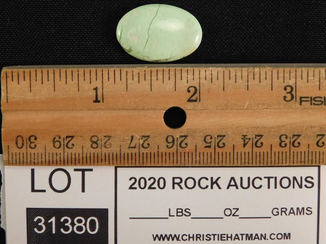 LEMON CHRYSOPRASE CABOCHON ROCK STONE LAPIDARY SPECIMEN: LEMON CHRYSOPRASE CABOCHON ROCK STONE LAPIDARY SPECIMEN