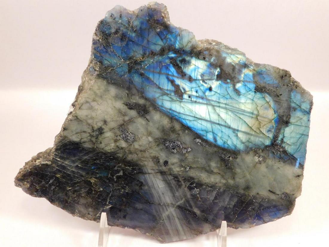 LABRADORITE SLAB ROCK STONE LAPIDARY SPECIMEN: LABRADORITE SLAB ROCK STONE LAPIDARY SPECIMEN