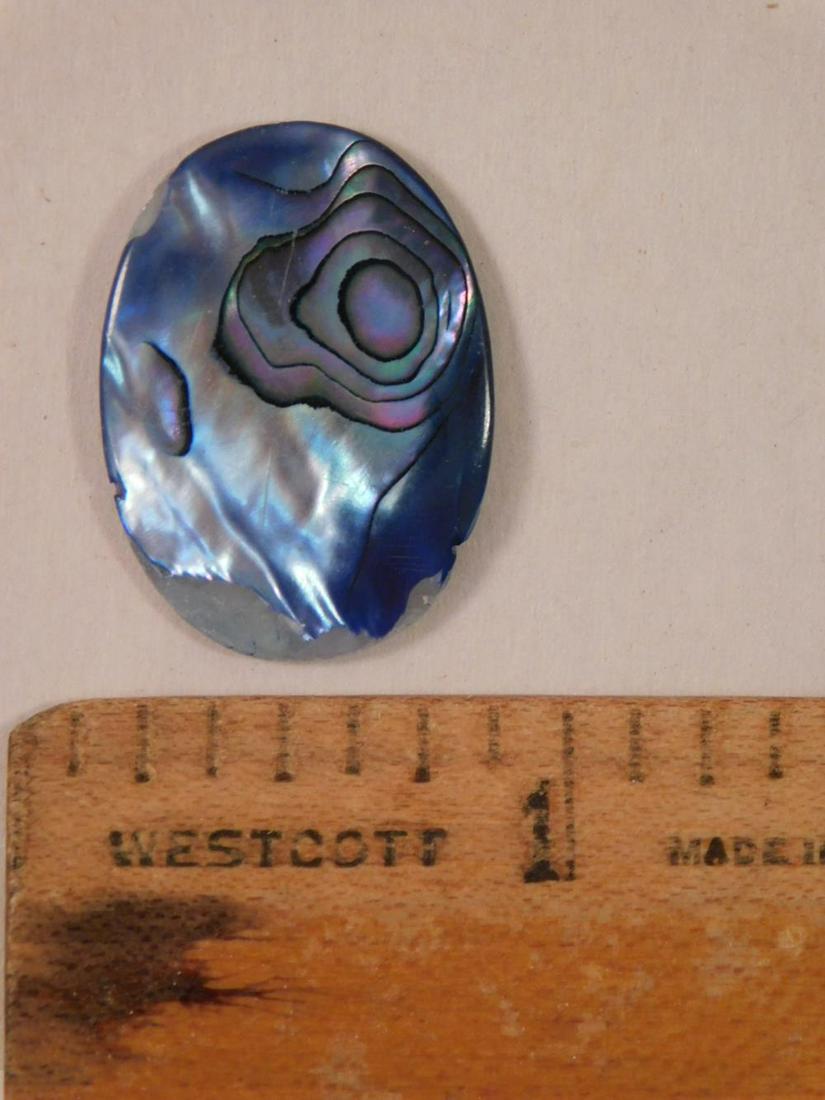 ABALONE SHELL CABOCHONS: ABALONE SHELL CABOCHONS