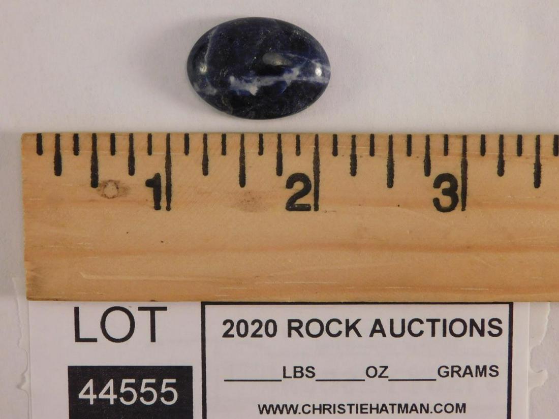 SODALITE CABOCHON ROCK STONE LAPIDARY SPECIMEN: SODALITE CABOCHON ROCK STONE LAPIDARY SPECIMEN