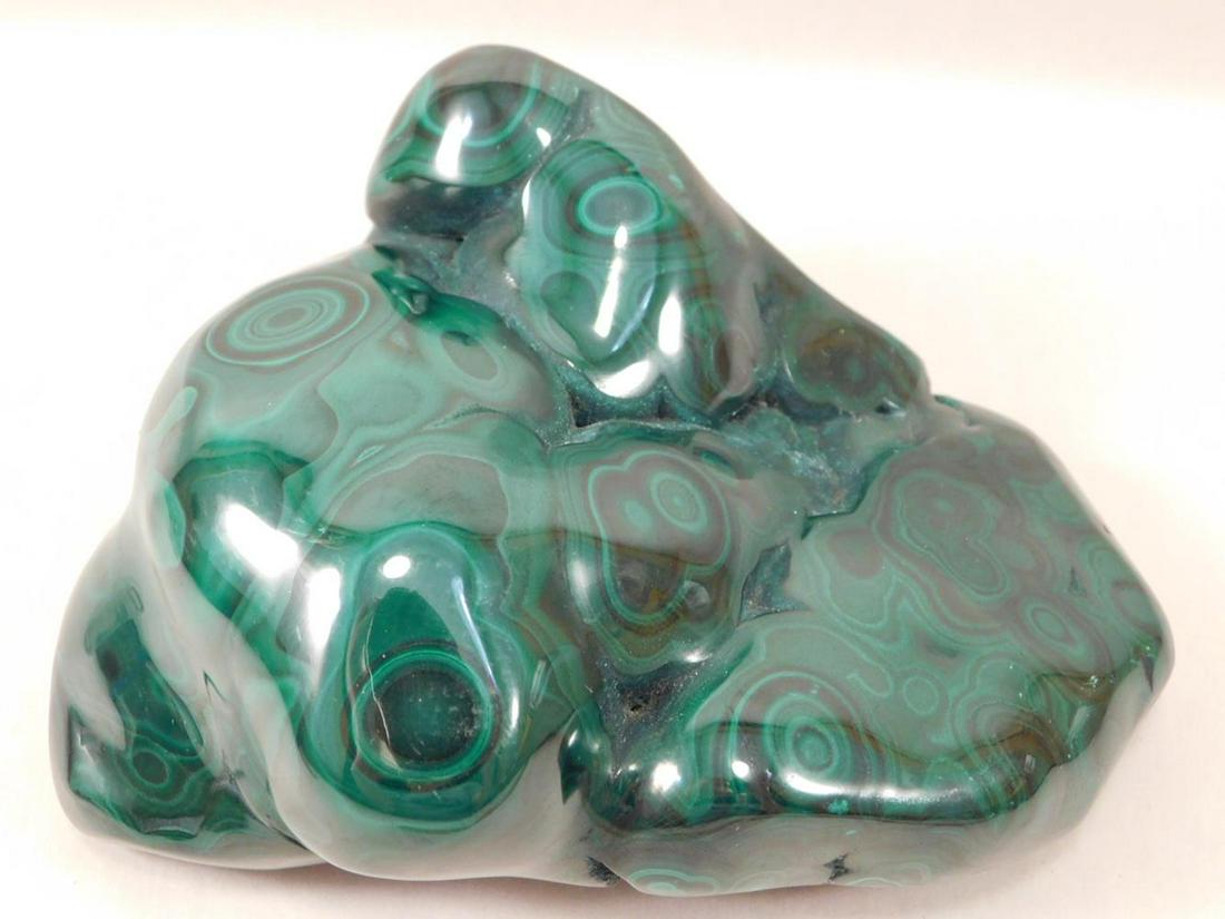 BOTRYOIDAL MALACHITE ROCK STONE LAPIDARY SPECIMEN: BOTRYOIDAL MALACHITE ROCK STONE LAPIDARY SPECIMEN