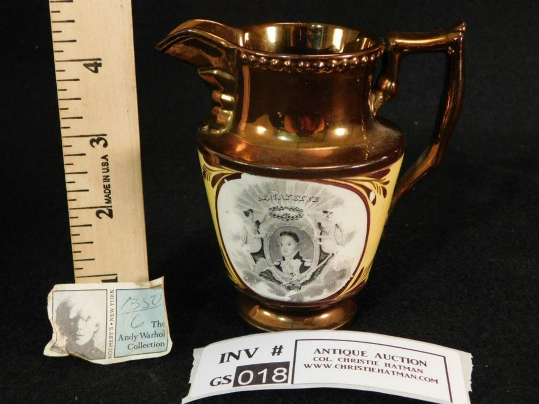 ANDY WARHOL OWNED LA FAYETTE COPPER LUSTER LUSTRE (1 of 10)